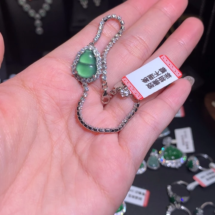 翡翠未镶嵌手链手链