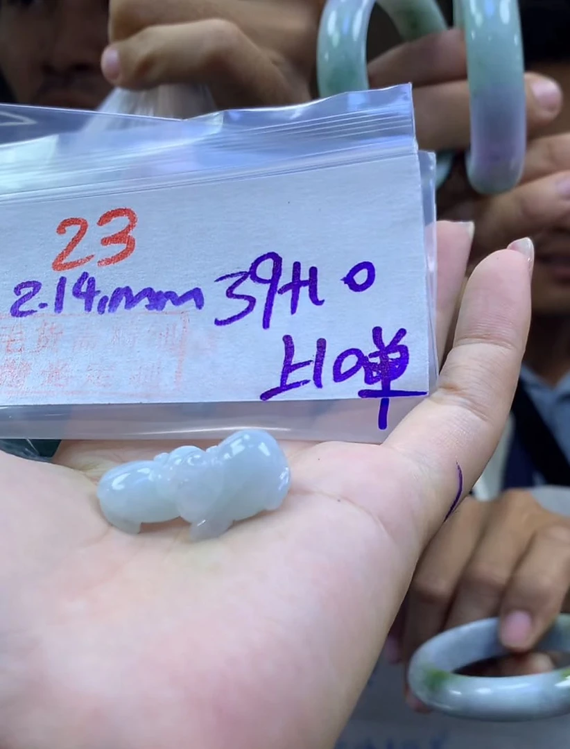 定制翡翠未镶嵌毛货23猪猪一个+39元+多样性拍一发一