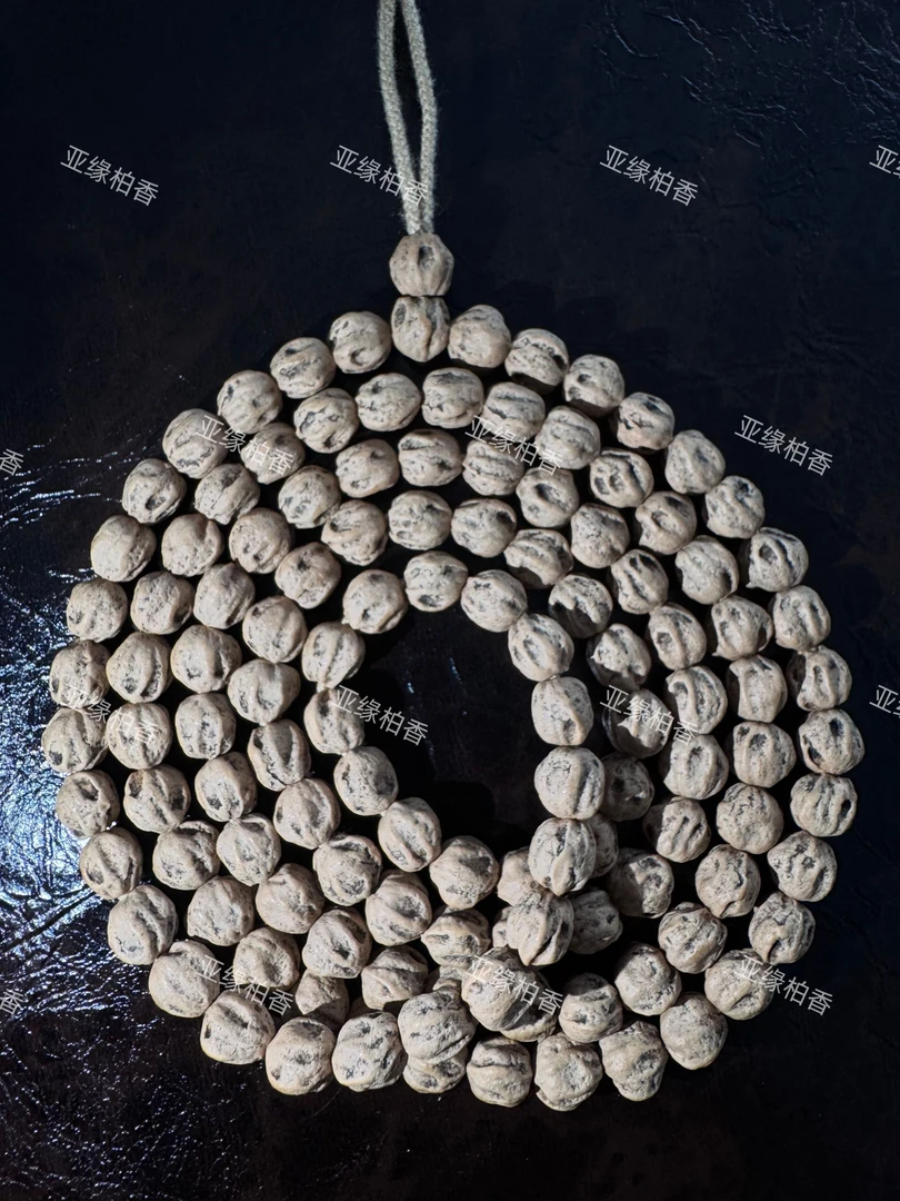 【磐石】原桩大尺寸微扁型尸陀林鬼脸高品质柏香籽