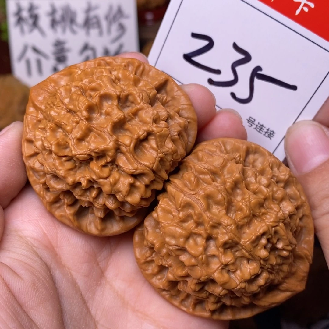 文玩核桃把件235官帽4.9