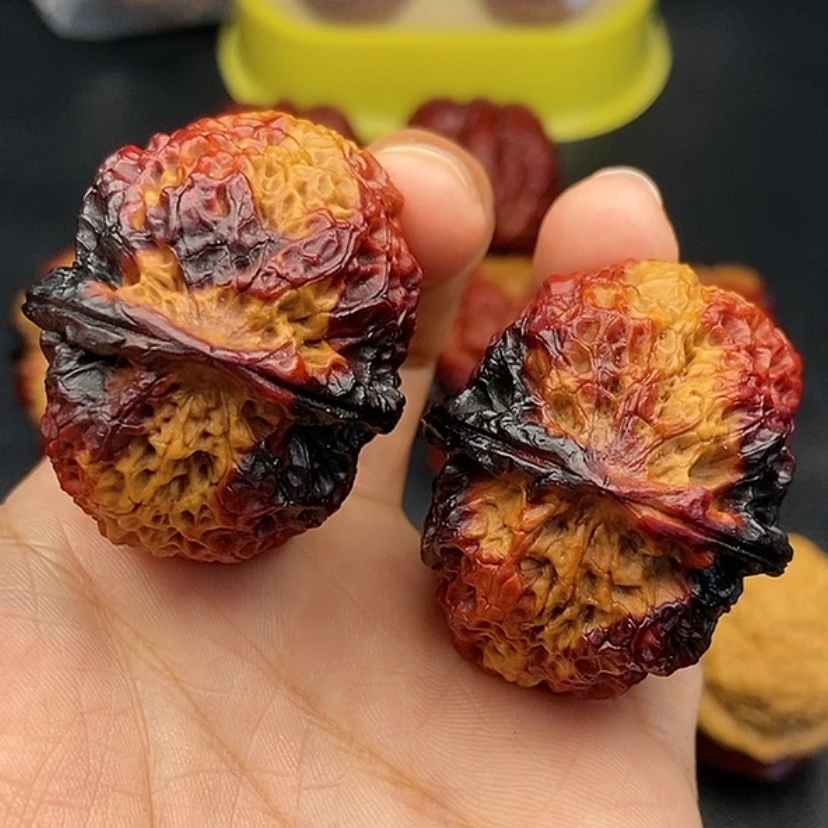 【闪购商品】把件文玩核桃41尺铁绣球51.7克