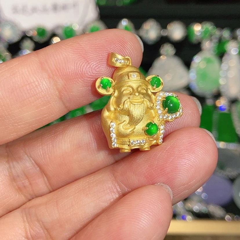 【闪购商品】颈饰未镶嵌翡翠天然翡翠