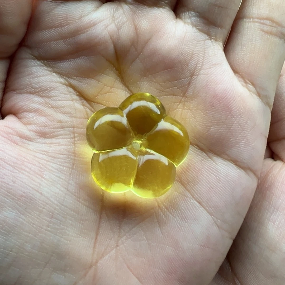 琥珀未镶嵌珠宝奇石有钱花