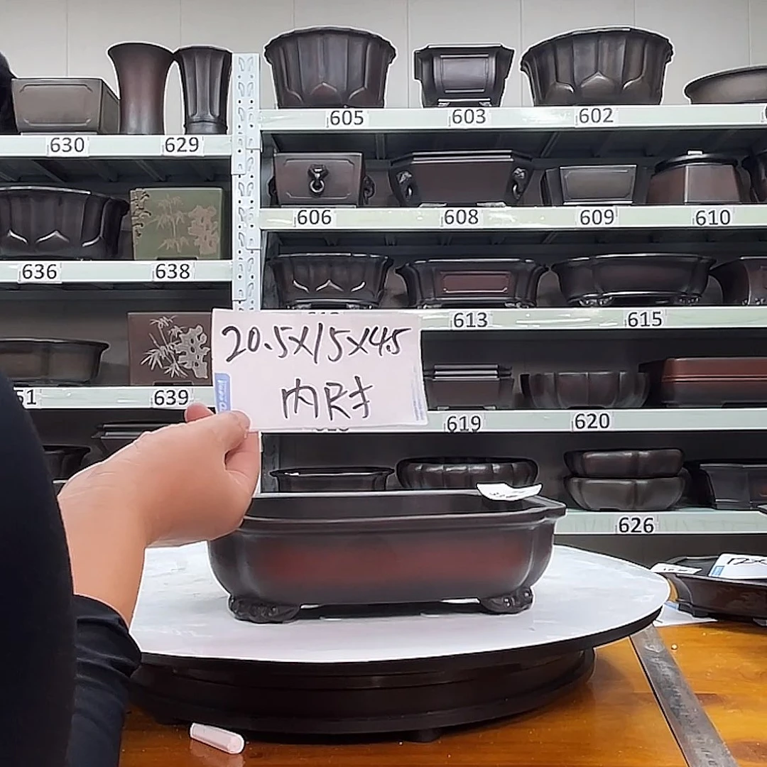 紫砂花盆宜兴紫砂58号