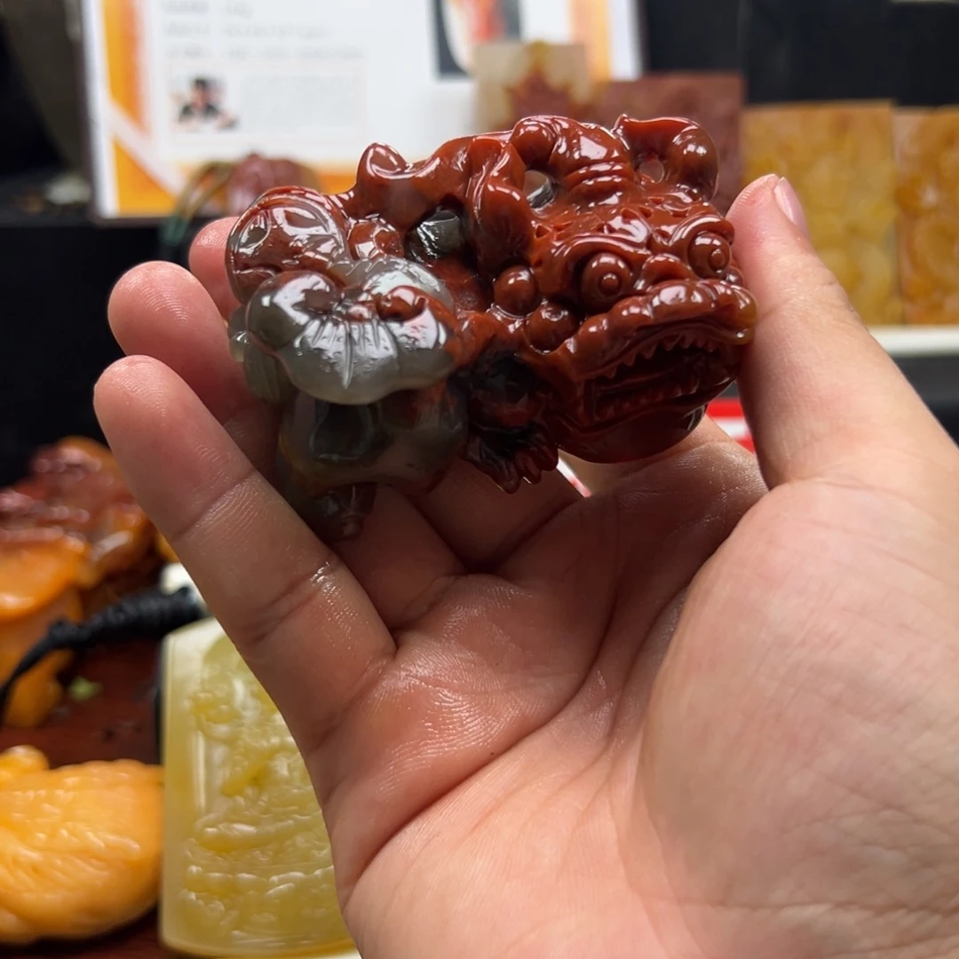 石英质玉（黄龙玉）未镶嵌多样性发货，发其一