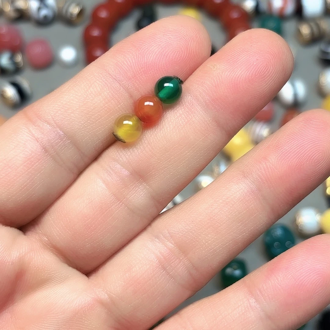 玛瑙/玉髓未镶嵌隔珠