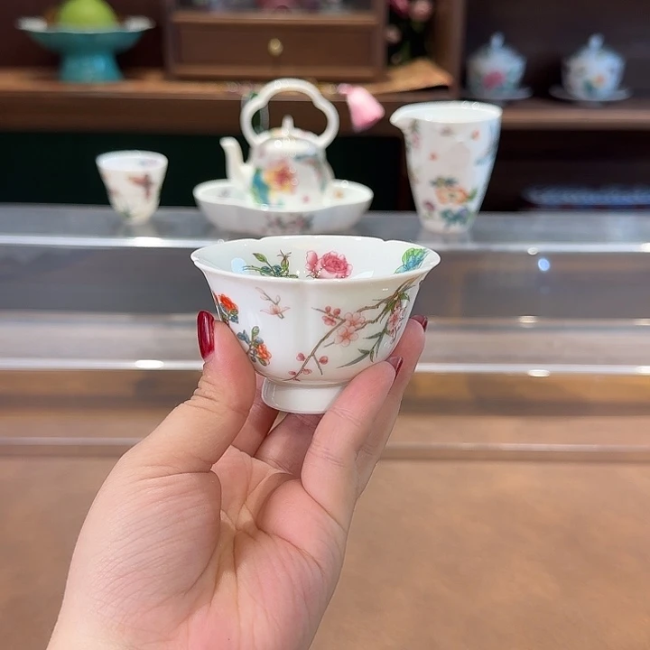 珐琅彩主人杯茶具系列