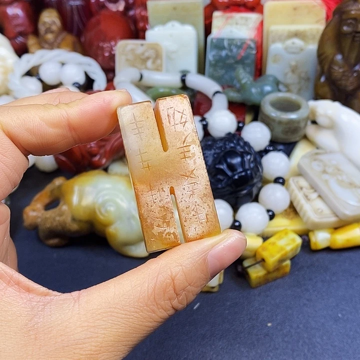 白玉菩提把件精选