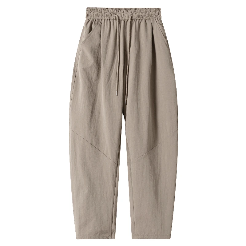 凡客轻薄宽松弯刀休闲裤