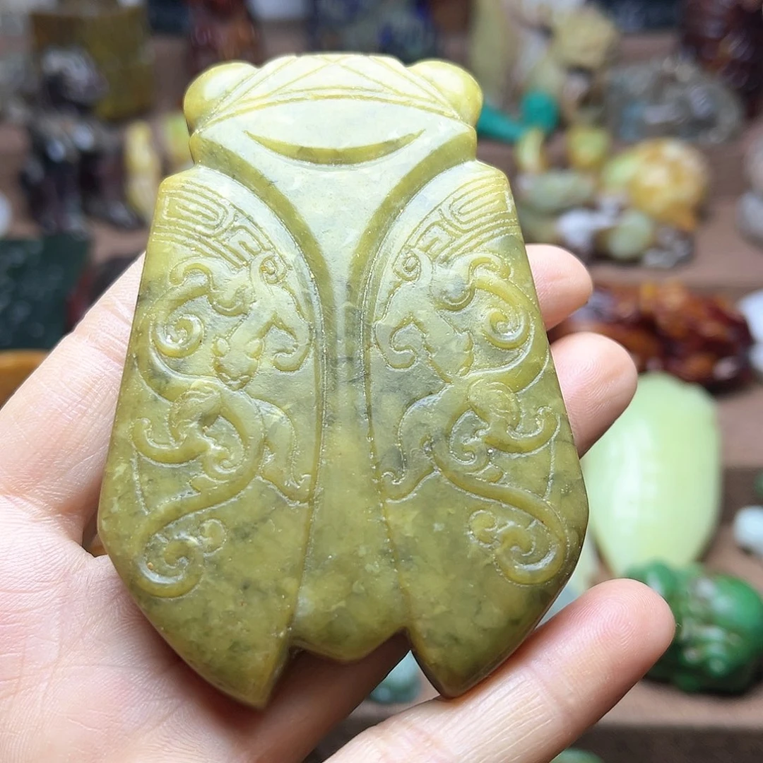 白玉菩提吊坠149。。