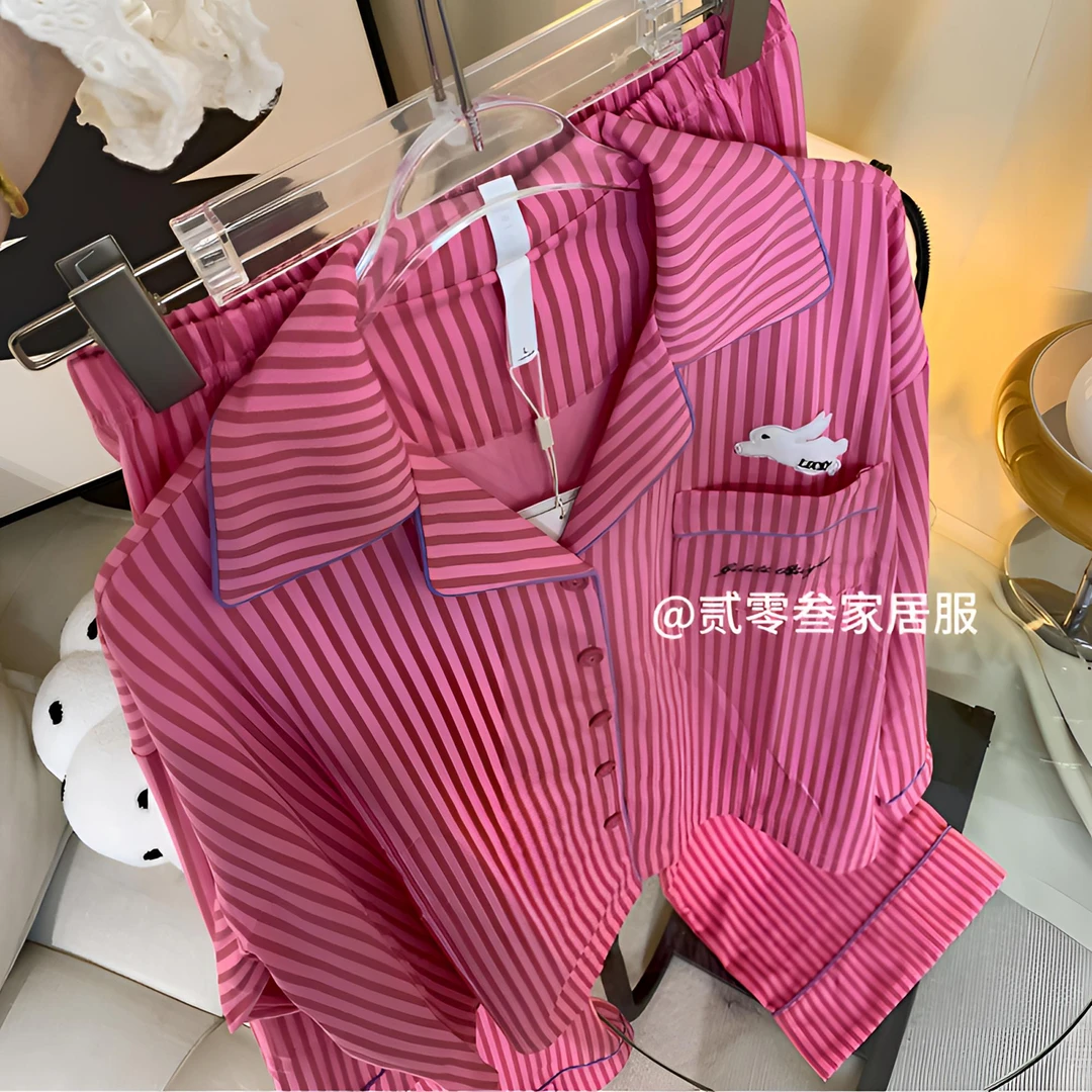 【奔跑小兔】蛇年可爱居家长袖长裤睡衣女ins童趣学生家居服可外穿