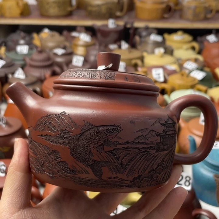 紫砂茶壶有****讲紫砂微瑕紫砂微瑕