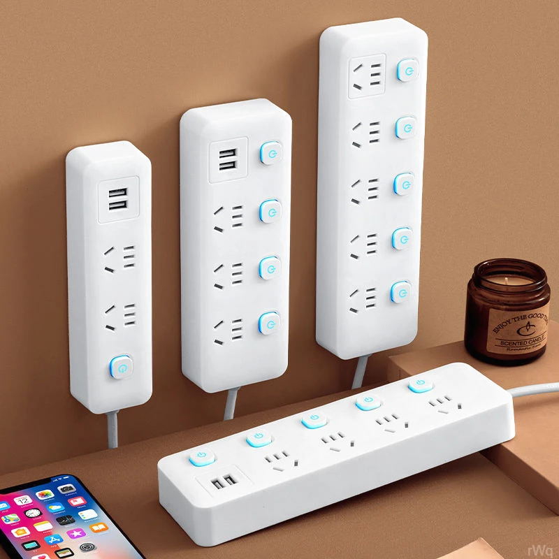 公牛适用多功能usb插座家用拖线板多孔排插纯铜学生宿舍接线板