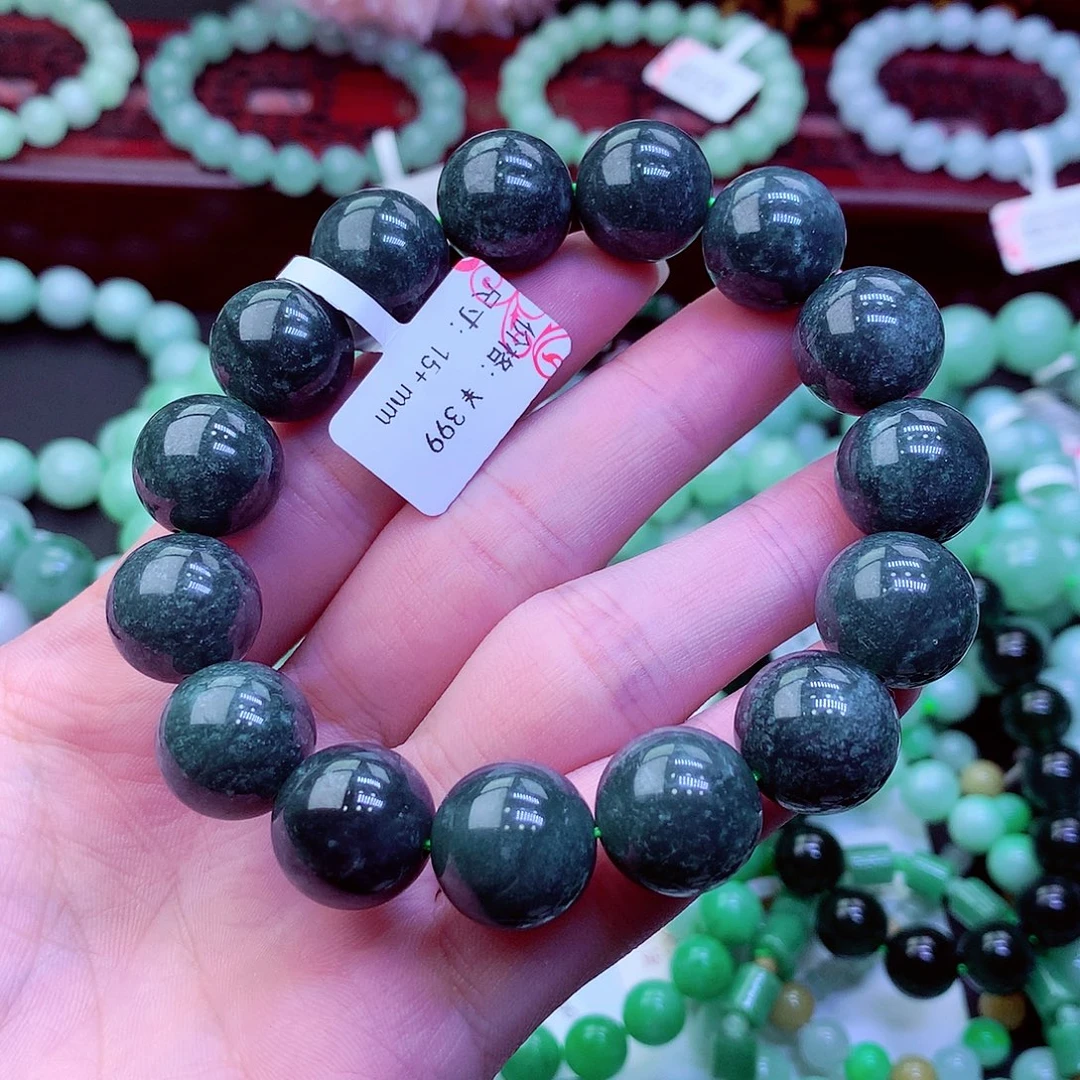 翡翠未镶嵌毛衣链