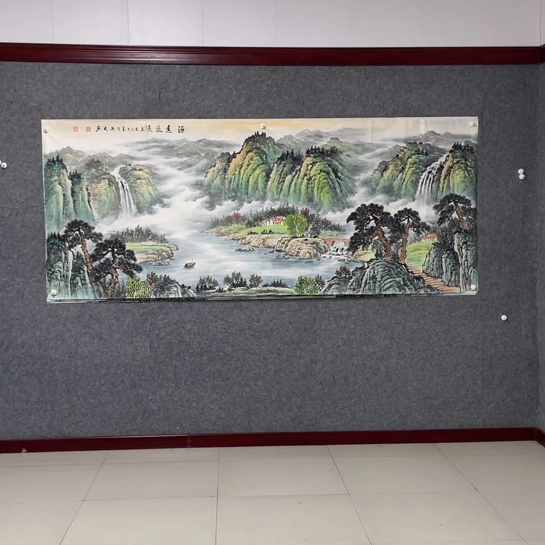 国画小八尺238.97画芯 捡漏
