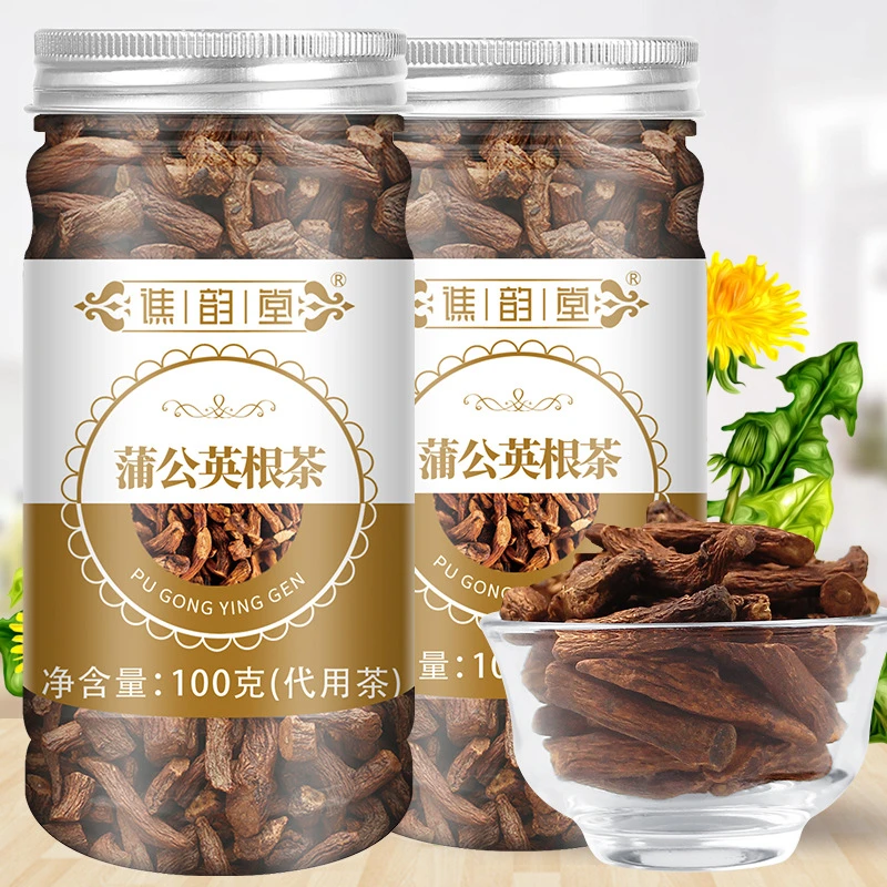 蒲公英根茶100g/罐蒲公英根茶叶代用茶