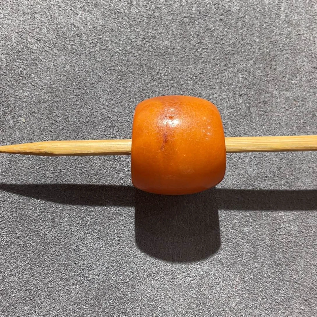 蜜蜡未镶嵌颈饰老蜜蜡马蹄珠规格18.9*17