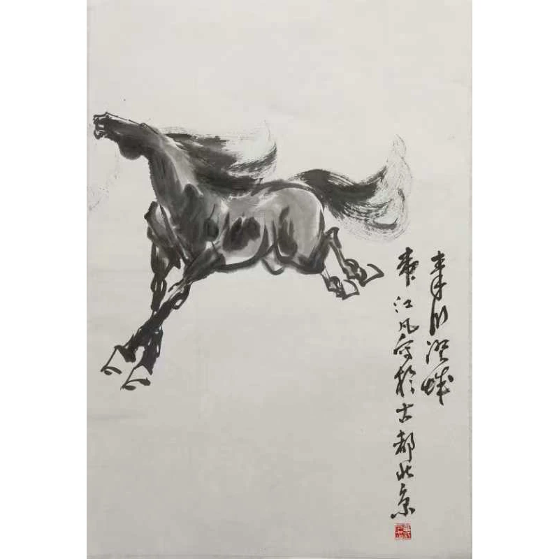 F03   当代《马》 韦江凡   68*46  纸本镜片