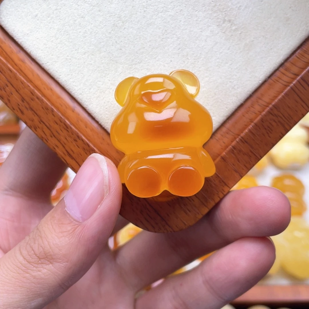 琥珀裸石未镶嵌蜜蜡