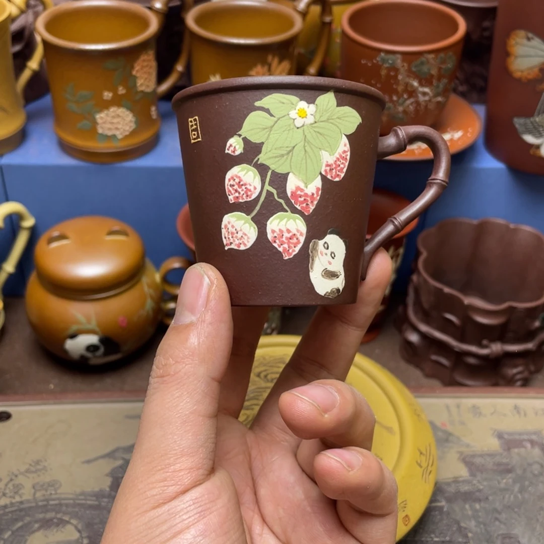 紫砂茶杯紫砂主人杯100cc