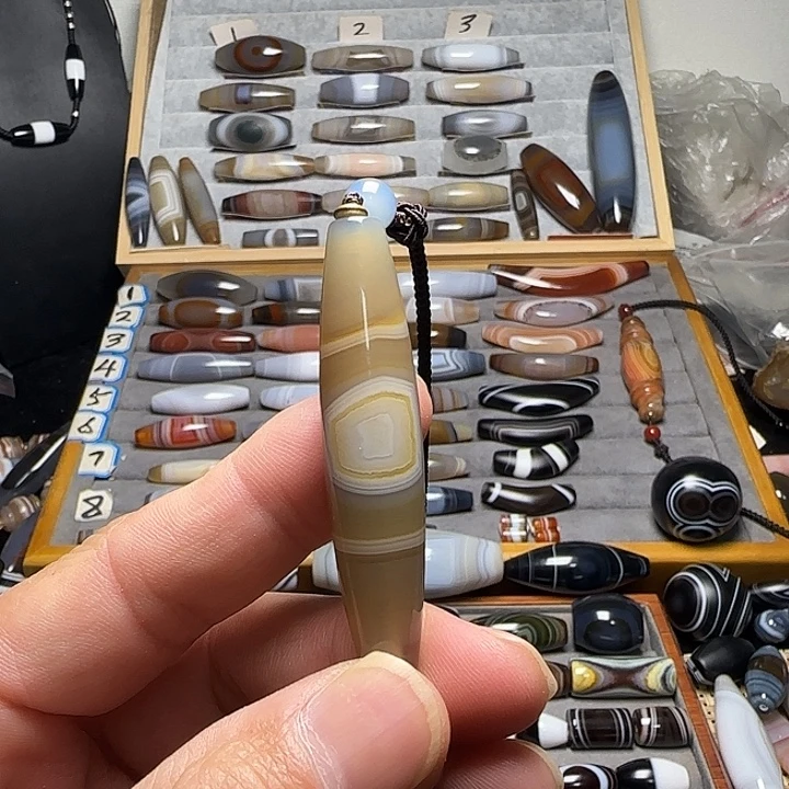 玛瑙/玉髓未镶嵌吊坠(不含链)
