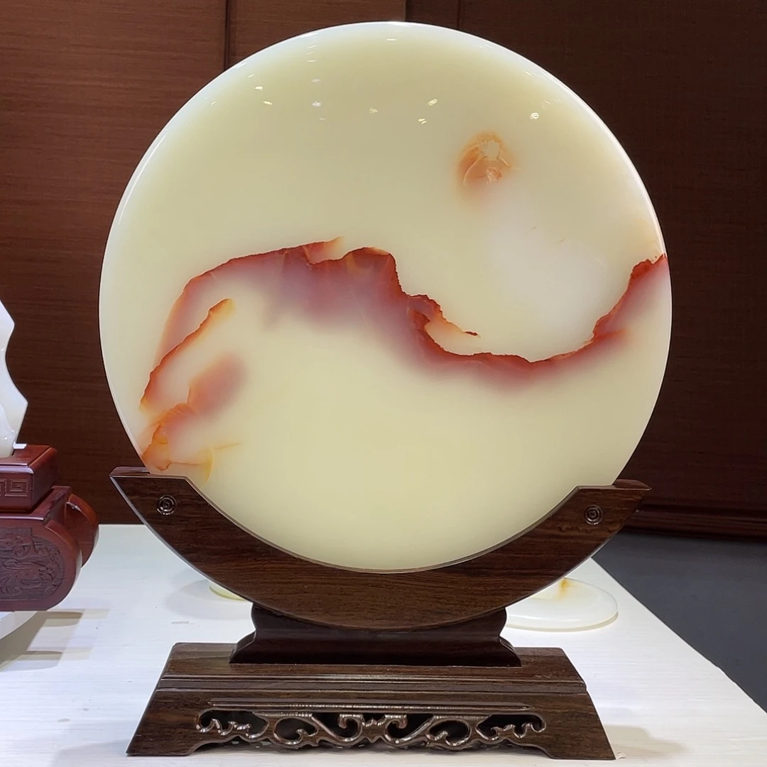 长***0玉精品天然玉石摆件