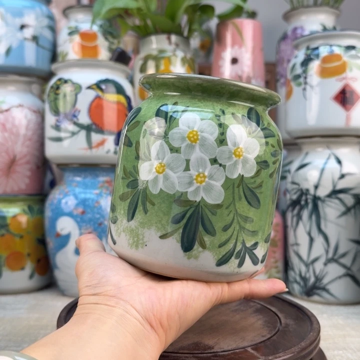 景德镇手绘花瓶花瓶65665566556655665