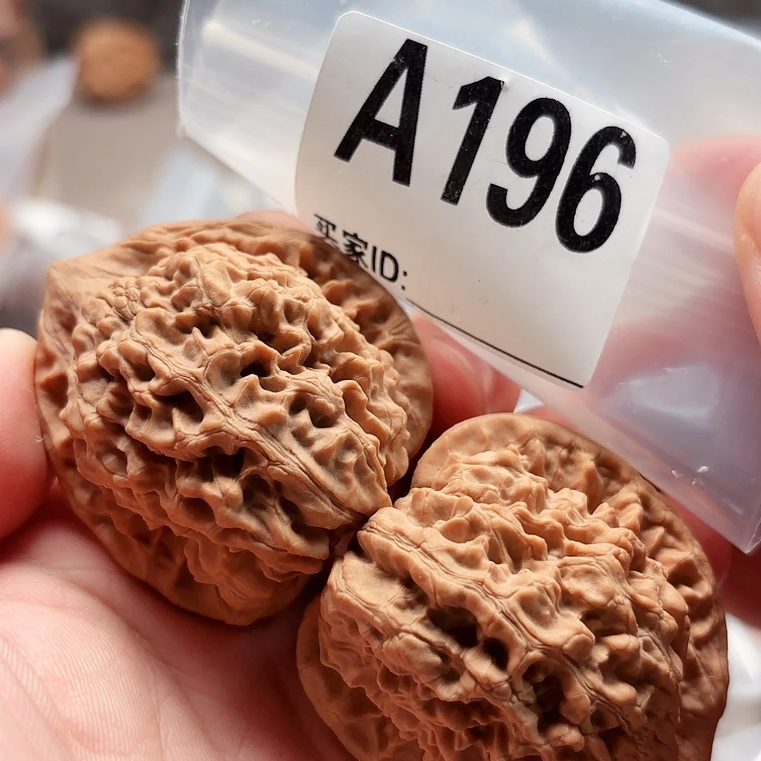 把件文玩核桃官帽A196