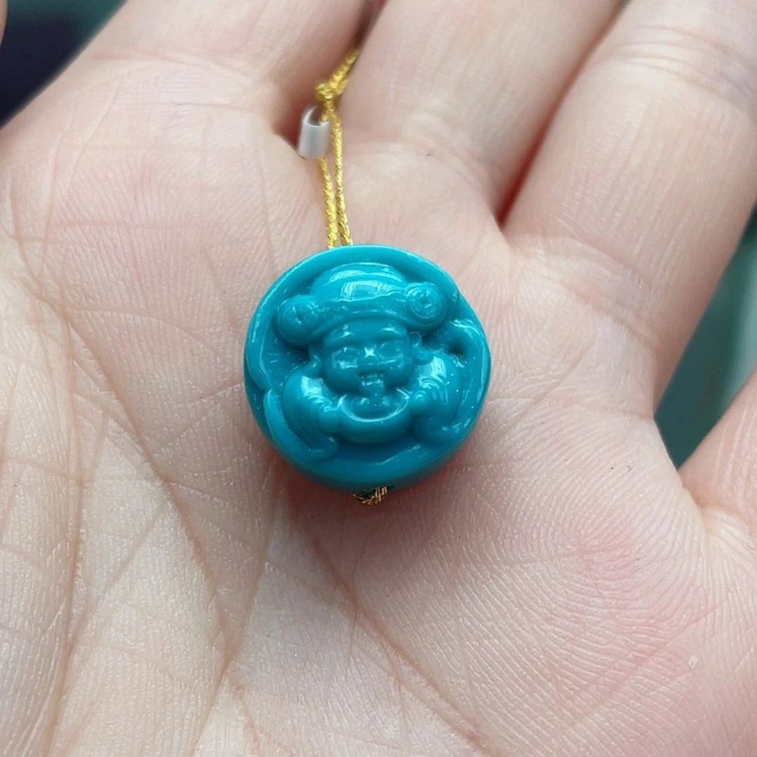 绿松石未镶嵌颈饰