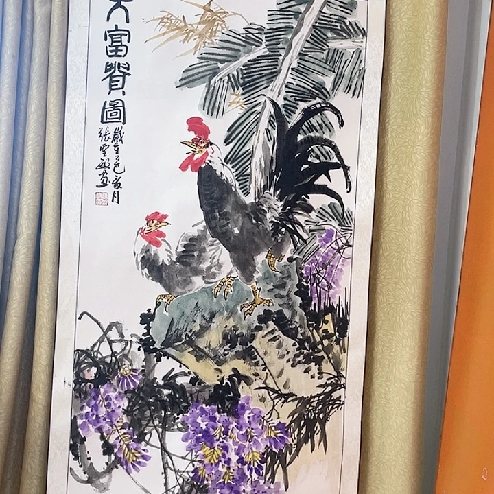 国画张圣敏先生纯手绘作品