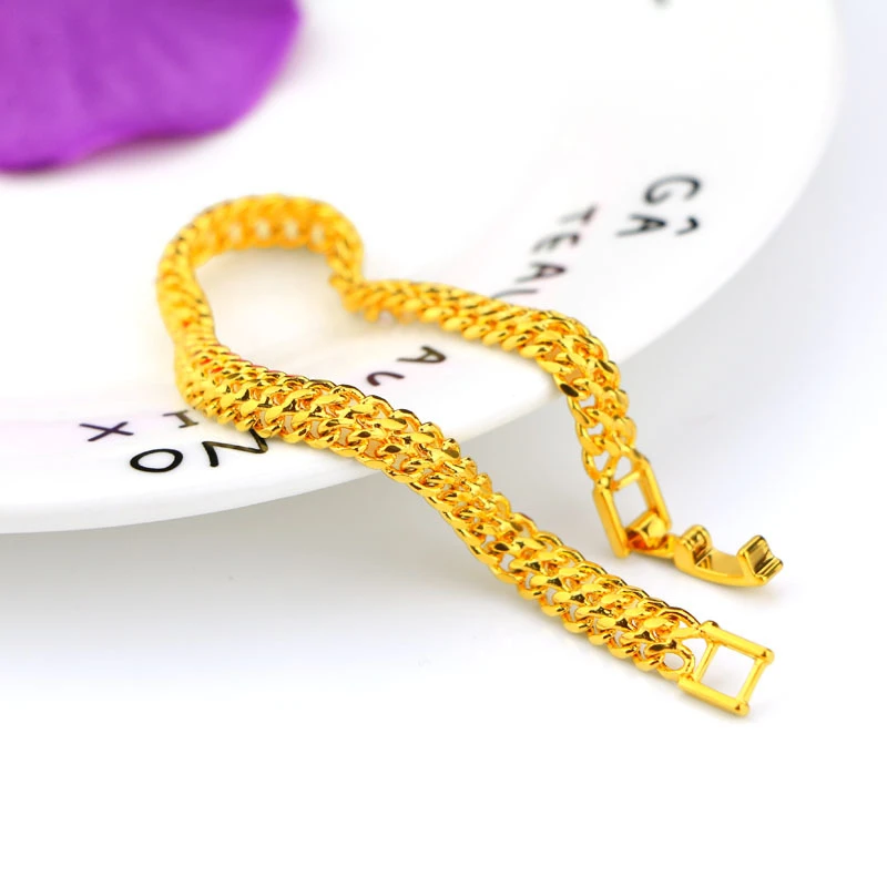 铜合金手链  【精工蛇骨手链】时尚百搭节日礼物送礼物