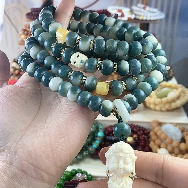 千眼菩提吊坠茶*菩提