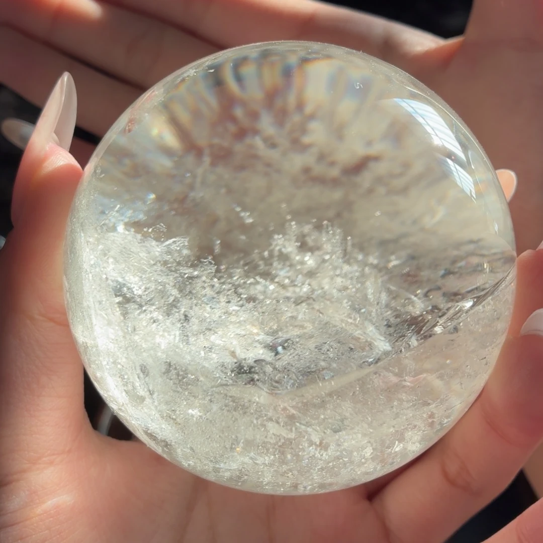 ****¹珠宝半成品水晶未镶嵌80.6mm