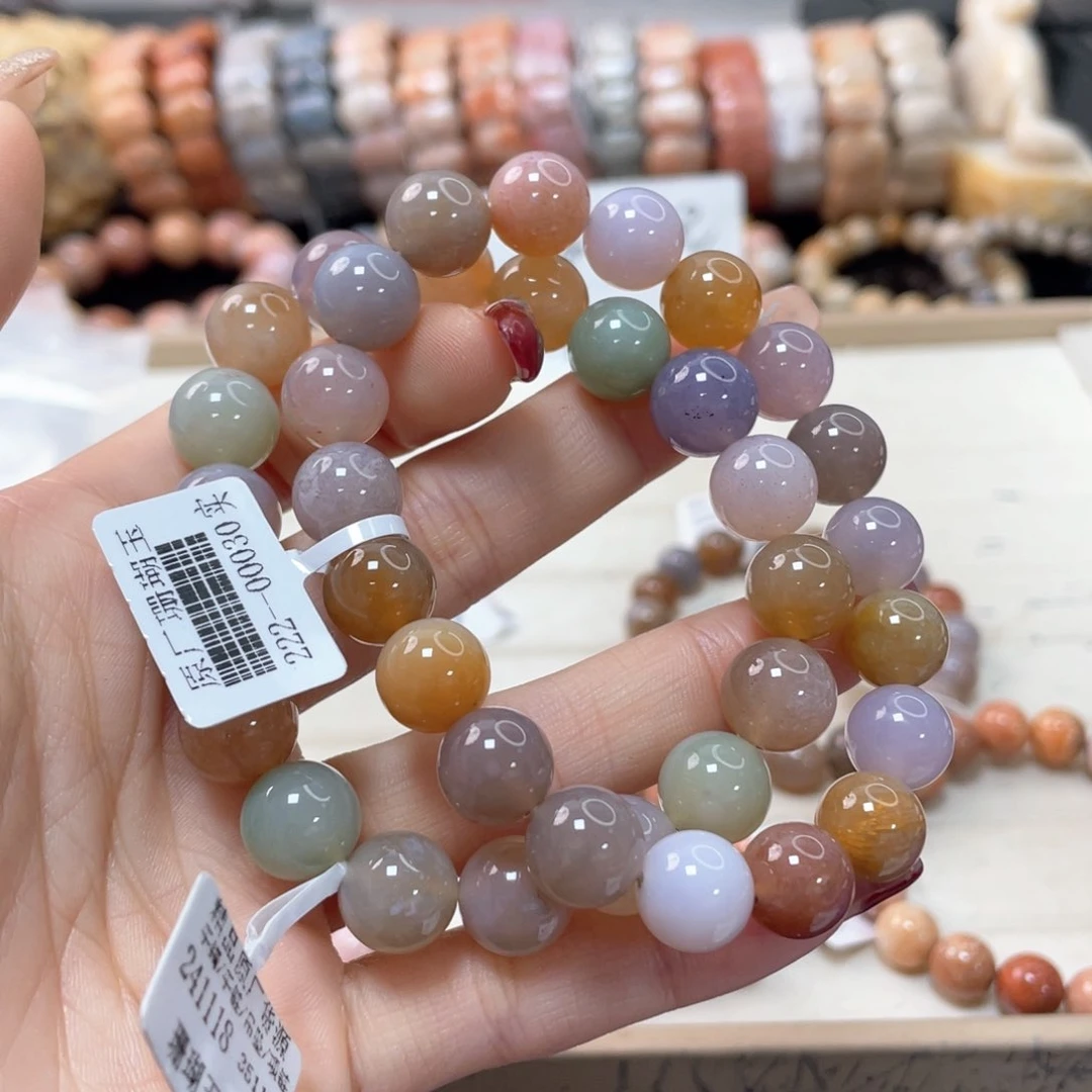 硅化珊瑚（珊瑚玉）手链未镶嵌热**活165