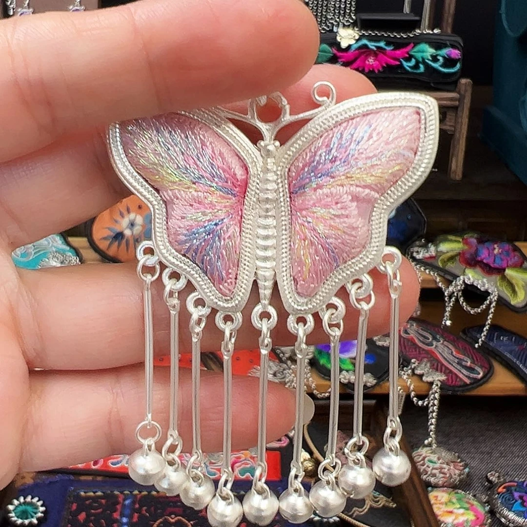 织绣手工刺绣工艺品