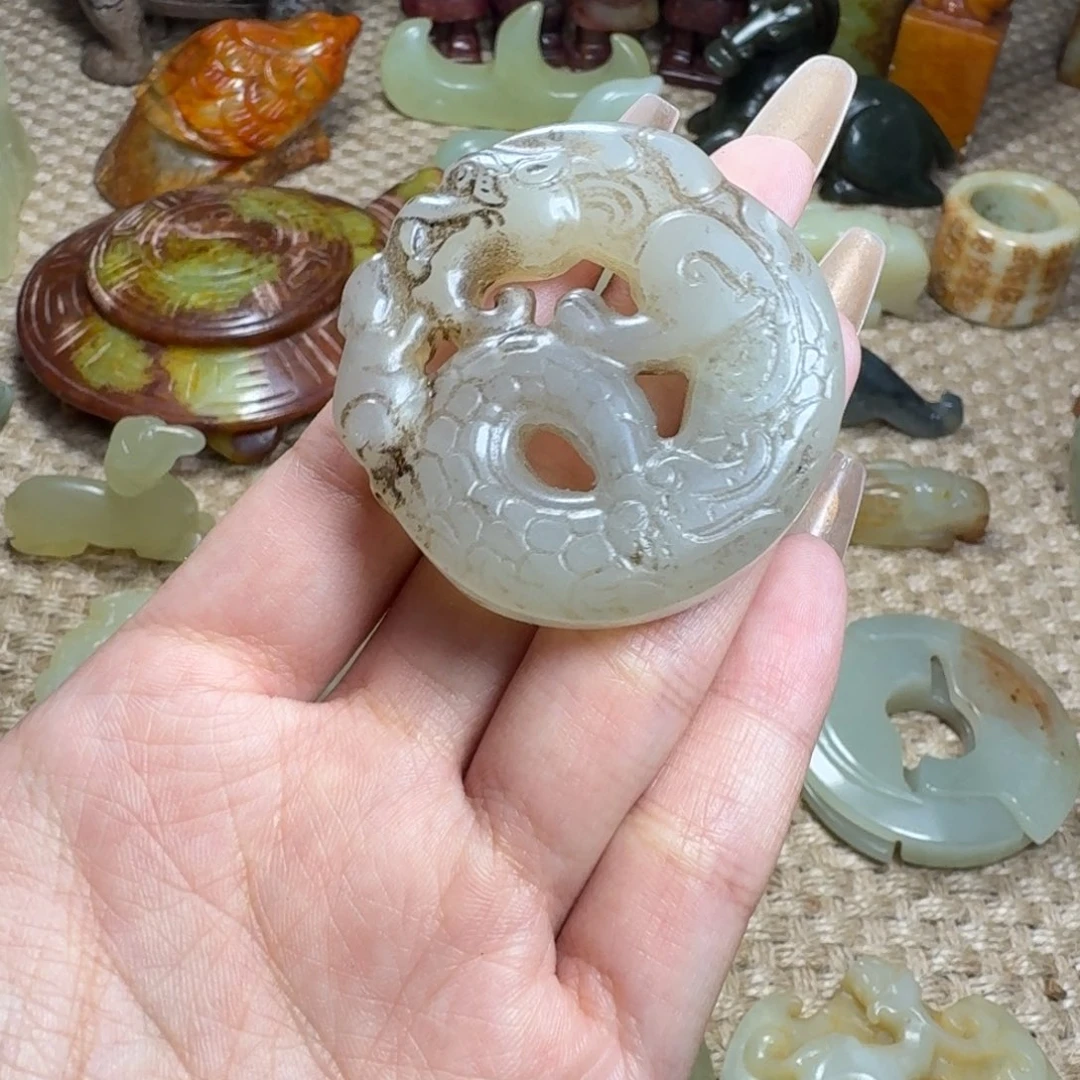 吊坠白玉菩提挂件