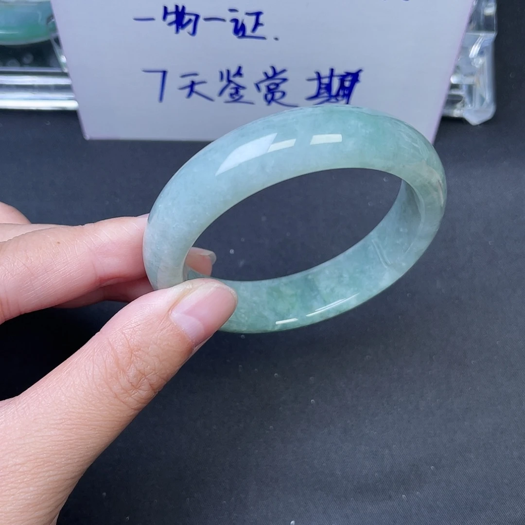 翡翠未镶嵌手镯020