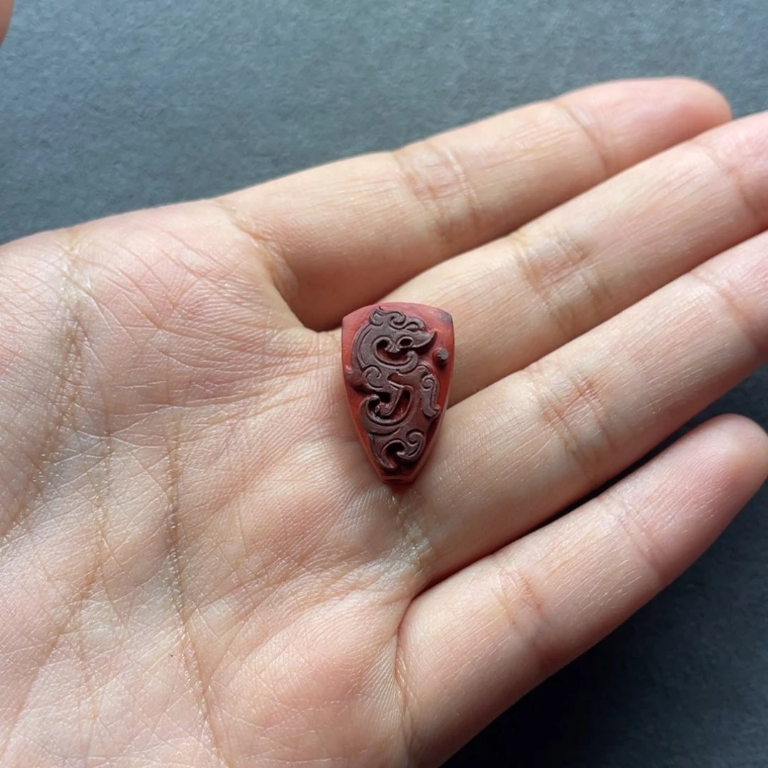 南红玛瑙配饰未镶嵌10.6mm