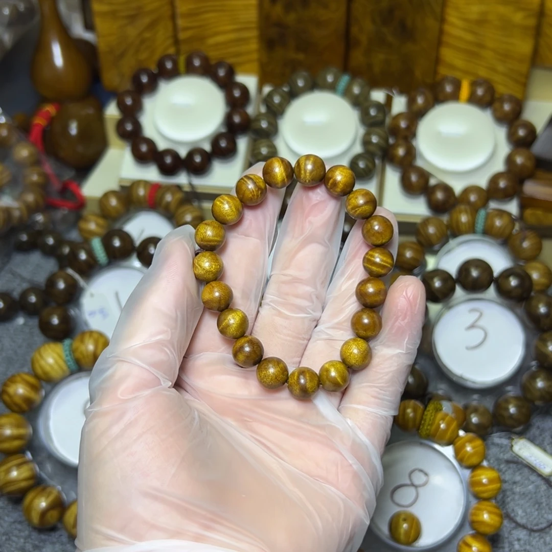 金丝楠手串/手链楠*金丝楠木1.0