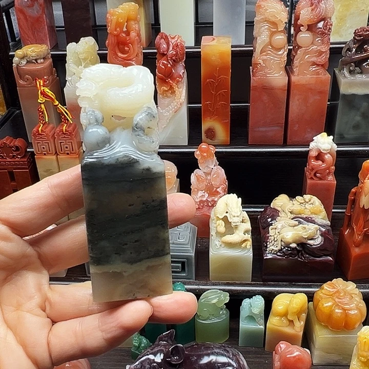 印石寿山石寿山石手工雕刻