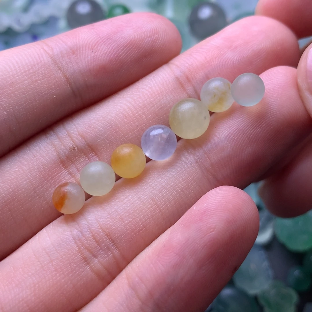 未镶嵌定制翡翠珠子
