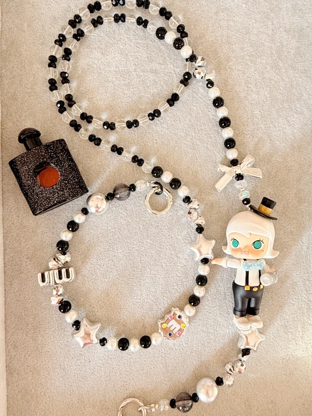 正版长链手机背夹奶油胶创意背挂