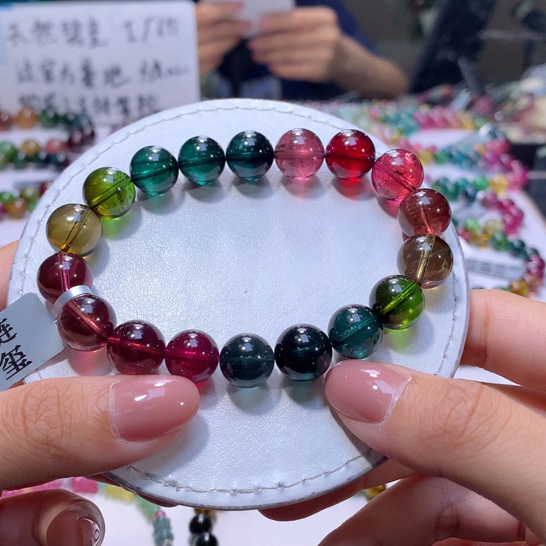 【闪购商品】未镶嵌手串碧玺11.8m净体