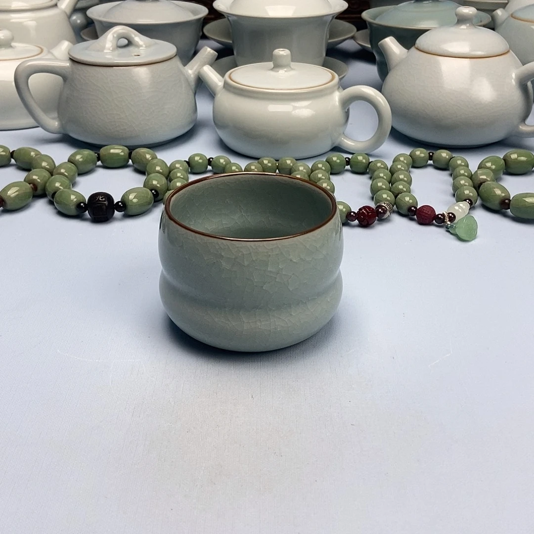 杯鱼鳞冰花葫芦杯原矿原釉原产地