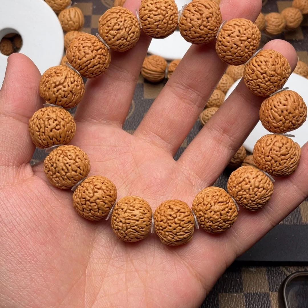 桃核手串18➕龙鳞凤尾