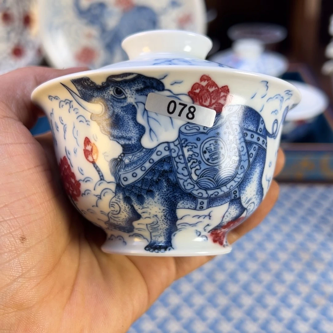 摆件景德镇手工手绘陶瓷