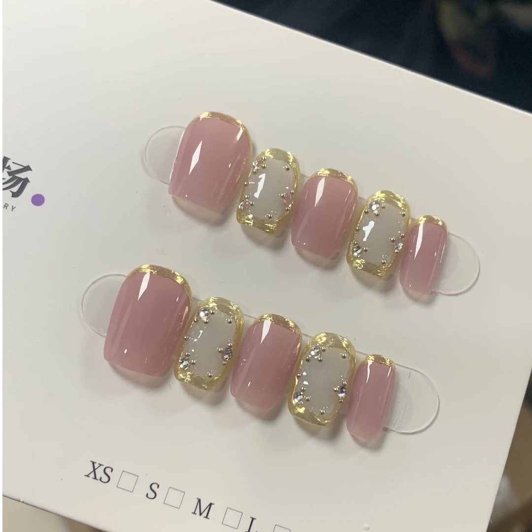 高货体验【香芋紫水晶】纯手工轻奢手工穿戴甲（送高级工具包）