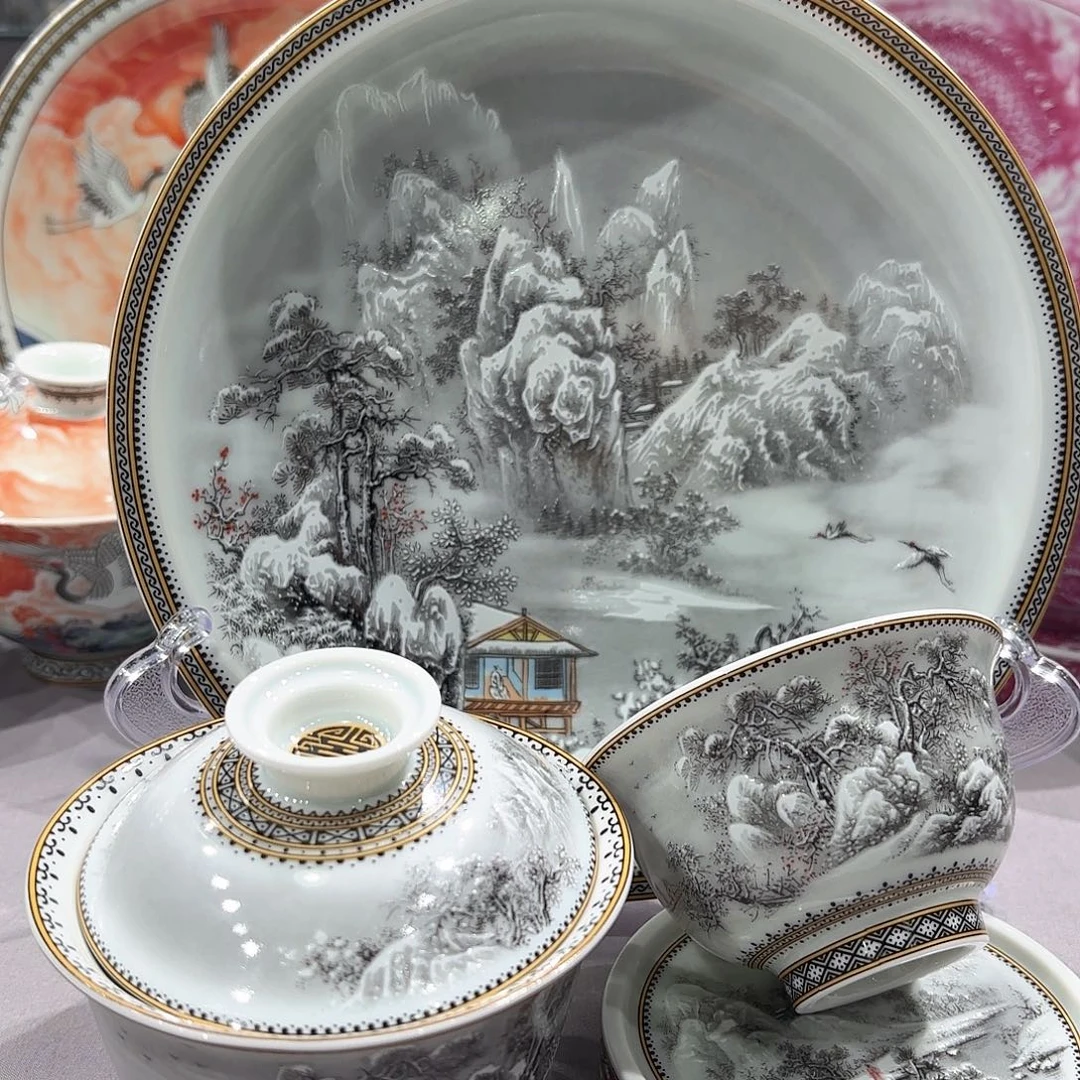 瓷片景德镇瓷器博物陈列中心的