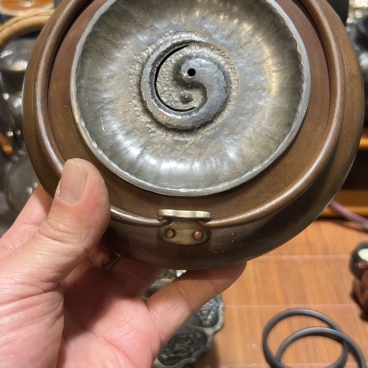 铜中古工艺品摆件