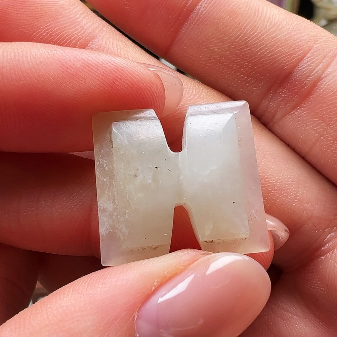 颈饰未镶嵌和田玉厚